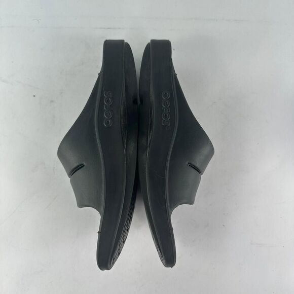OOFOS OOahh Sport Slide Sandal Women's US 9 Black Recovery Shoes - Picture 8 of 10